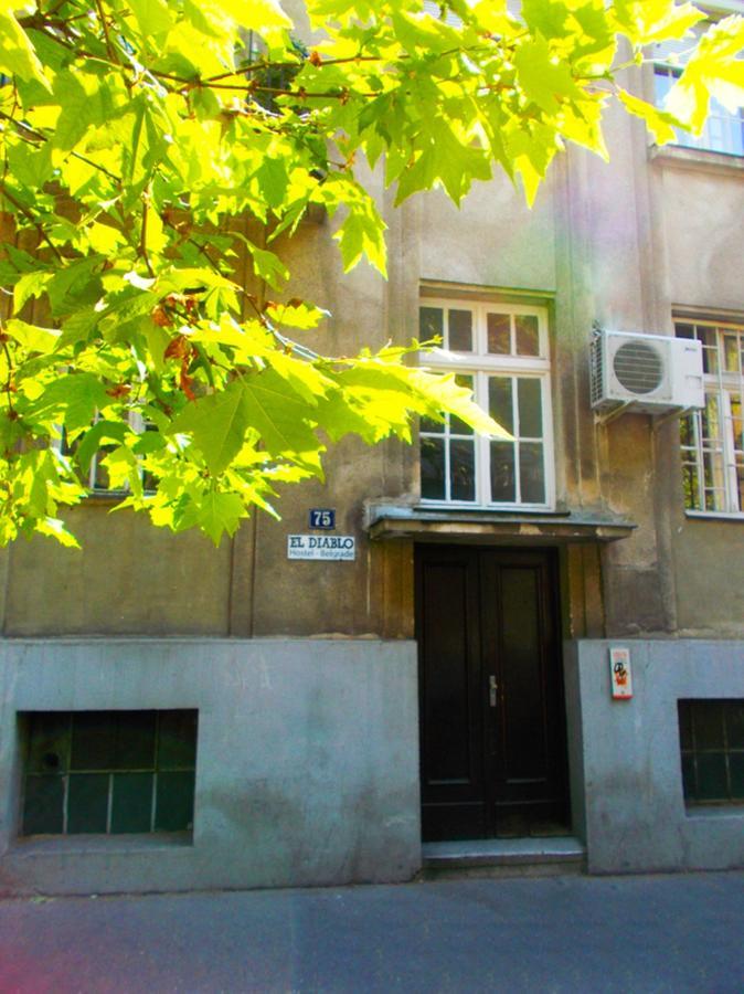 Hostel El Diablo Belgrado Exterior foto